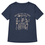 We're All In This Together Women's V-Neck Tee