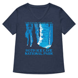 Hoth Ice Cave National Park Women's V-Neck Tee