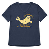 Seal Of Disapproval Women's V-Neck Tee