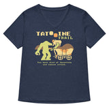 Tatooine Trail Women's V-Neck Tee