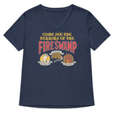 The Fire Swamp Women's V-Neck Tee