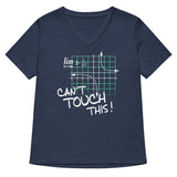 Can't Touch This Equation Women's V-Neck Tee