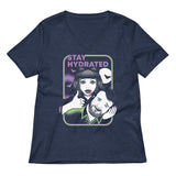 Stay Hydrated Women's V-Neck Tee