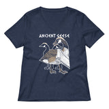 Ancient Geese Women's V-Neck Tee