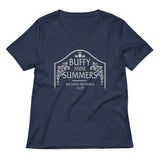 Buffy Anne Summers Women's V-Neck Tee
