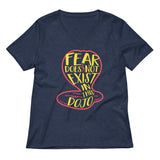Fear Does Not Exist In This Dojo Women's V-Neck Tee
