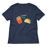 Hola Taco Women's V-Neck Tee