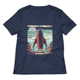 I Don't Want To Live On This Planet Anymore Women's V-Neck Tee