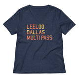 Leeloo Dallas Multipass Women's V-Neck Tee