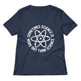 More Art Than Science Women's V-Neck Tee