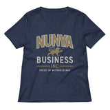 Nunya Business Women's V-Neck Tee