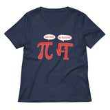 Pi Be Rational Women's V-Neck Tee