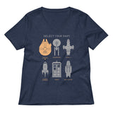 Select Your Ship Women's V-Neck Tee