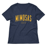 Mimosas Please And Thank You Women's V-Neck Tee