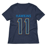 Hawkins 11 Women's V-Neck Tee