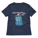 Doctor Ho Ho Ho Women's V-Neck Tee