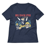 Rudolph Women's V-Neck Tee