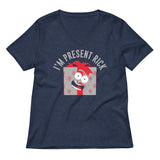 I'm Present Rick Women's V-Neck Tee