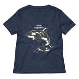Stick Together Women's V-Neck Tee