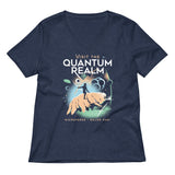 Visit The Quantum Realm Women's V-Neck Tee
