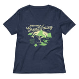 Visit The Great Valley Women's V-Neck Tee