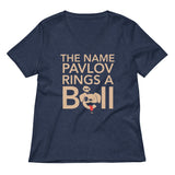 The Name Pavlov Rings A Bell Women's V-Neck Tee