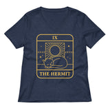 The Hermit Women's V-Neck Tee