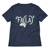 Fa LaLaLaLaLaLaLaLa Women's V-Neck Tee