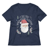 I See You When You're Sleeping Women's V-Neck Tee