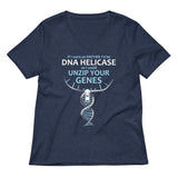 DNA Helicase Women's V-Neck Tee