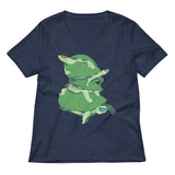 Masked Turtles Women's V-Neck Tee