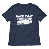 Back That Thing Up Women's V-Neck Tee