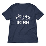 Kiss Me I'm Pretending To Be Irish Women's V-Neck Tee