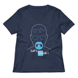 Let's Cook Women's V-Neck Tee