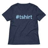 Hashtag T-Shirt Women's V-Neck Tee