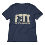 Fett, Bounty Hunter Women's V-Neck Tee