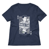 Danger Zone Women's V-Neck Tee