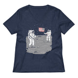 Moon Golf Women's V-Neck Tee