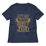 Jibba Jabba Women's V-Neck Tee