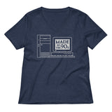 Made In The 90s Women's V-Neck Tee