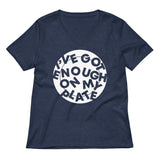 I've Got Enough On My Plate Women's V-Neck Tee