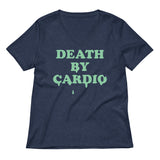 Death By Cardio Women's V-Neck Tee