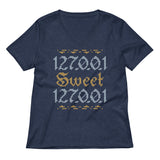 127001 Sweet 127001 Women's V-Neck Tee
