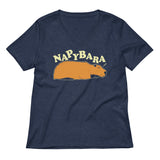Napybara Women's V-Neck Tee