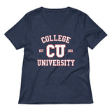 College University Women's V-Neck Tee