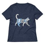 IDGAF Women's V-Neck Tee