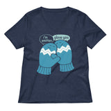 I'm Smitten Women's V-Neck Tee