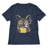 No, I'm Not A Morning Person Women's V-Neck Tee