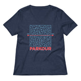 Parkour Women's V-Neck Tee