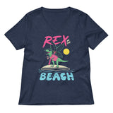 Rex On The Beach Women's V-Neck Tee